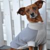 Highline Fleece Coat – Two-Tone Grey Dog Jacket