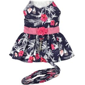 Moonlight Sails Harness Dress – With Matching Leash (Size: XLarge)