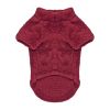 Soft Plush Pullover – Burgundy