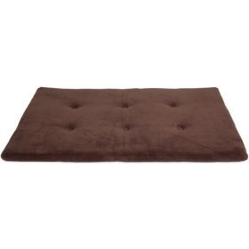 Precision Pet SnooZZy Mattress Kennel Mat (Brown) – Soft & Comfortable Crate Bed (Option: Medium  1 count)