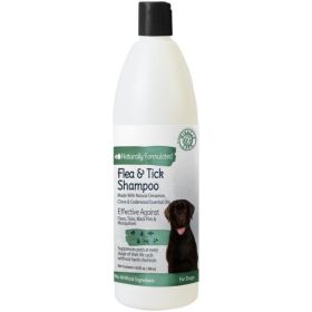 Miracle Care Natural Flea & Tick Shampoo – Gentle & Effective Dog Treatment (Option: 16.9 oz)