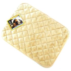 Precision Pet SnooZZy Sleeper Natural Pads – Soft & Washable Pet Bedding (Option: Tan  XSmall 2000  (23" Long x 16" Wide))