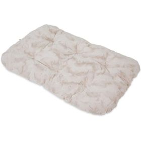 Precision Pet SnooZZy Cozy Comforter Kennel Mat - Soft, Overstuffed Crate Mat (Option: Natural  Large (36" Crates))