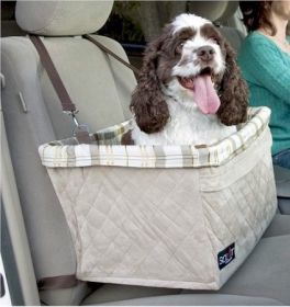 PetSafe Deluxe Pet Booster Seat – Elevated & Secure Car Seat for Pets (Option: Extra Large)