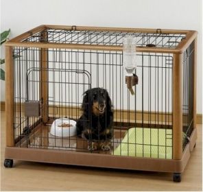 Mobile Pet Pen – Portable & Secure Playpen for Pets (Option: Large)