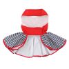 Sailor Girl Dog Dress – With Matching Leash