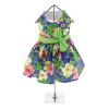 Blue Lagoon Hawaiian Hibiscus Dog Dress – Tropical Pet Apparel