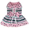 Dots & Stripes Harness Dress – Stylish Dog Apparel