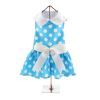 Blue Polka Dot Dog Dress – Cute & Stylish Pet Apparel