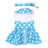 Blue Polka Dot Dog Dress – Cute & Stylish Pet Apparel