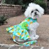 Pineapple Luau Dog Harness Dress – With Matching Leash