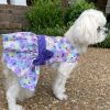 Purple Butterfly Dog Dress – With Matching Leash