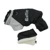 Black & Grey Ruffin It Dog Snow Suit Harness – Warm Winter Pet Outfit