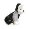 Black & Grey Ruffin It Dog Snow Suit Harness – Warm Winter Pet Outfit