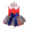 Sailor Girl Dog Dress – With Matching Leash