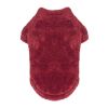 Soft Plush Pullover – Burgundy